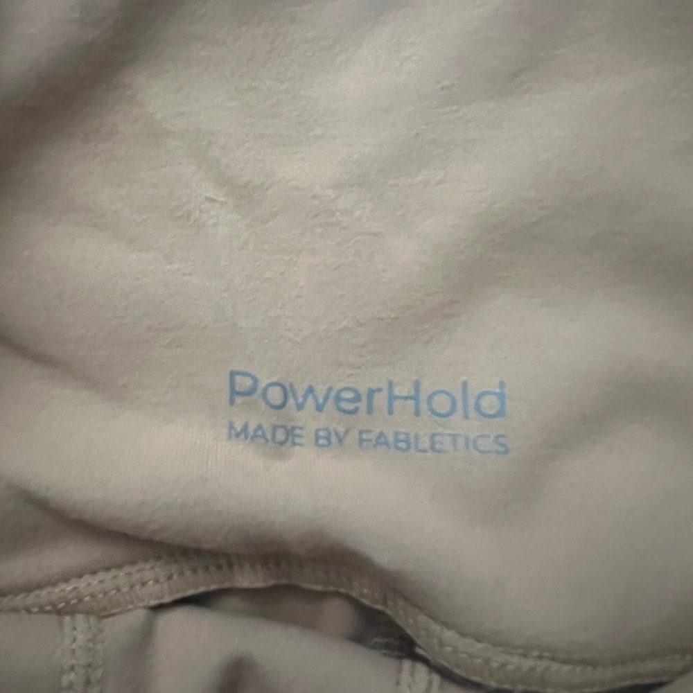 Fabletics Leggings with Grey Stripes - Picture 2 of 2